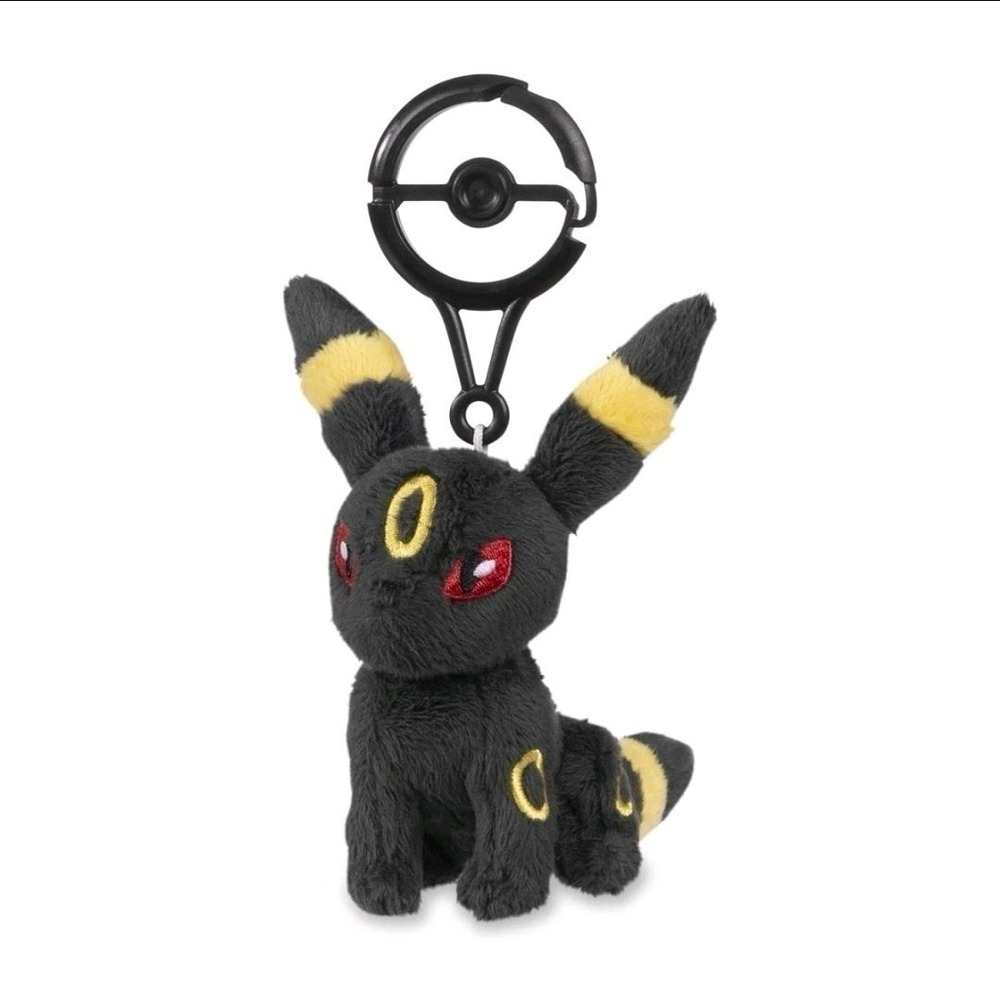 Pokemon Center Original Umbreon Eeveeloution Adventure Partners Plush Key Chain